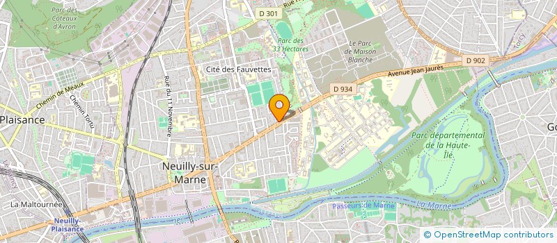localisation de l'entreprise ASSOCIATION IDRISS à NEUILLY-SUR-MARNE