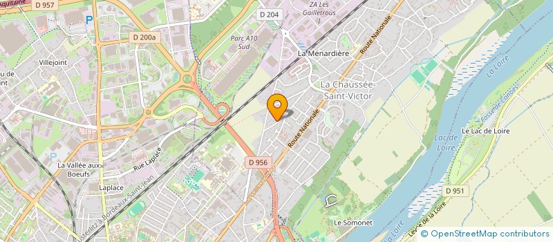 localisation de l'entreprise ASSOCIATION IKON MOTORS  LA CHAUSSEE-SAINT-VICTOR