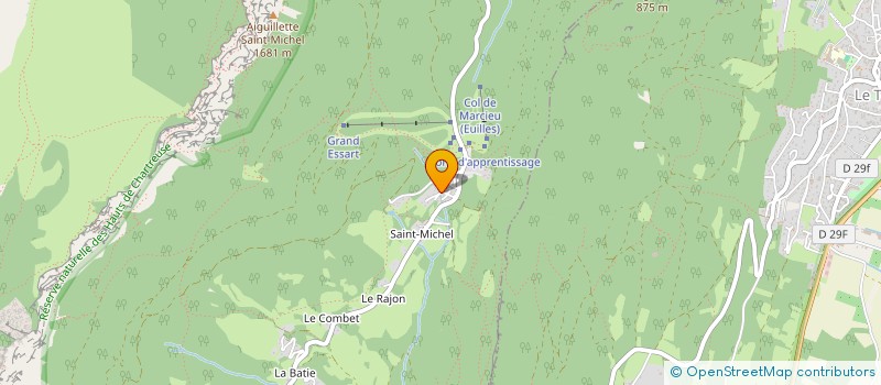 localisation de l'entreprise ASSOCIATION ILIADE  PLATEAU-DES-PETITES-ROCHES