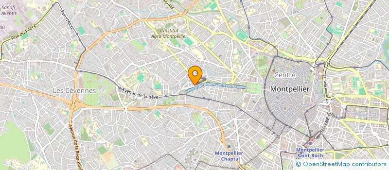 localisation de l'entreprise ASSOCIATION IMAGE LIVE à MONTPELLIER