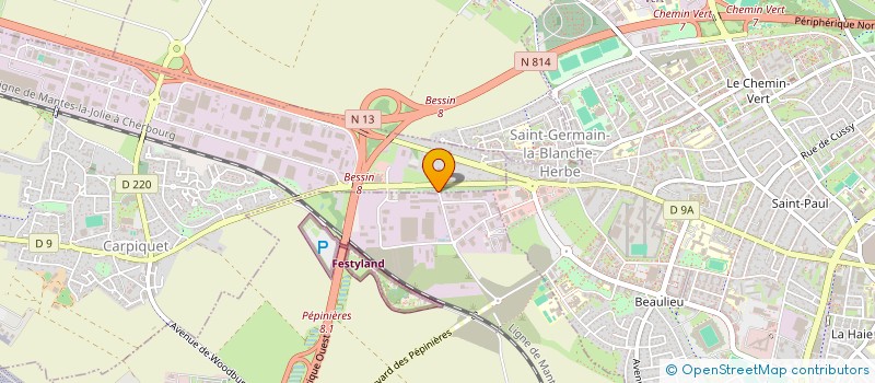 localisation de l'entreprise ASSOCIATION IMAGES RECORDS  CARPIQUET