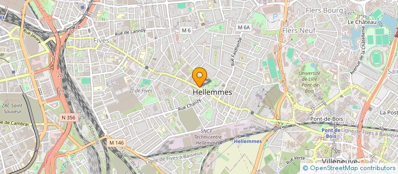 localisation de l'entreprise ASSOCIATION IMAGINAIRE COMPAGNIE à LILLE