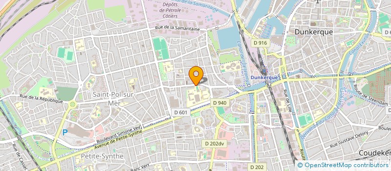 localisation de l'entreprise ASSOCIATION IMANI à DUNKERQUE