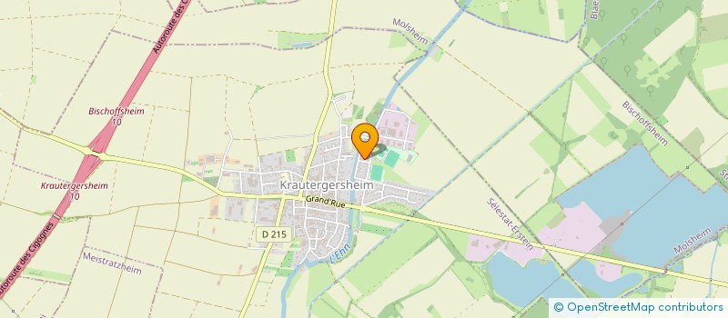 localisation de l'entreprise ASSOCIATION IMMADA  KRAUTERGERSHEIM