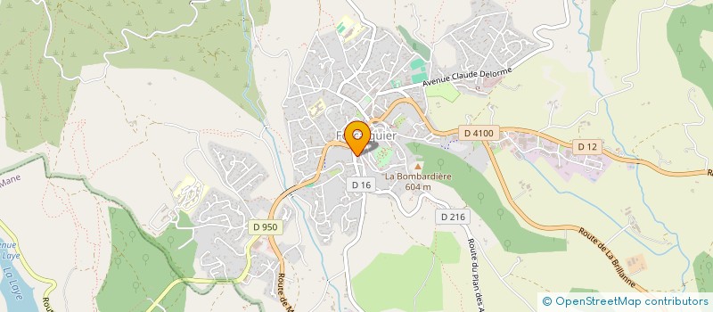 localisation de l'entreprise ASSOCIATION IMMEUBLE BERLUC à FORCALQUIER