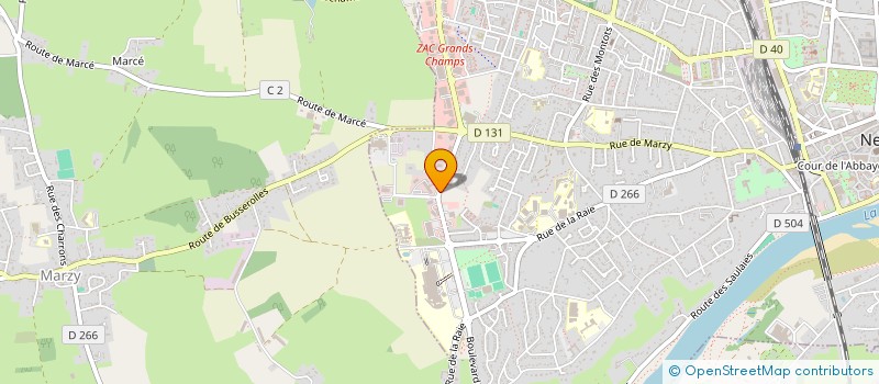 localisation de l'entreprise ASSOCIATION IMMOBILIERE ANIFOP-CFAI NIEVRE à NEVERS