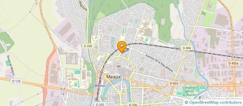 localisation de l'entreprise ASSOCIATION IMMOBILIERE DE L'ENSEIGNEMENT CATHOLIQUE DE SEINE- ET-MARNE à MEAUX