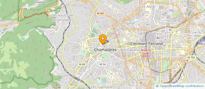 localisation de l'entreprise ASSOCIATION IMMOBILIERE DU CHAI à CHAMALIERES