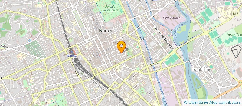 localisation de l'entreprise ASSOCIATION IMMOBILIERE LACORDAIRE  NANCY