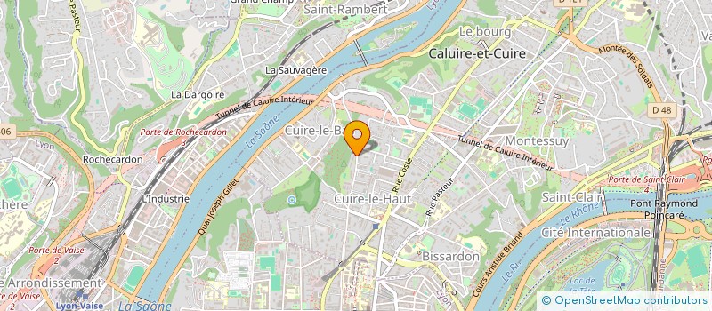 localisation de l'entreprise ASSOCIATION IMMOBILIERE SAINT ROMAIN DE CUIRE à CALUIRE-ET-CUIRE