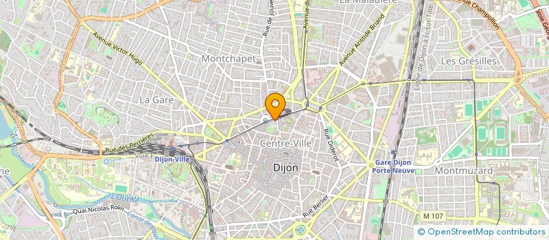localisation de l'entreprise ASSOCIATION IMMOBILIERE ST BERNARD à DIJON