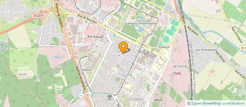 localisation de l'entreprise ASSOCIATION IMPACTS DEVELOPPEMENT à ORLEANS
