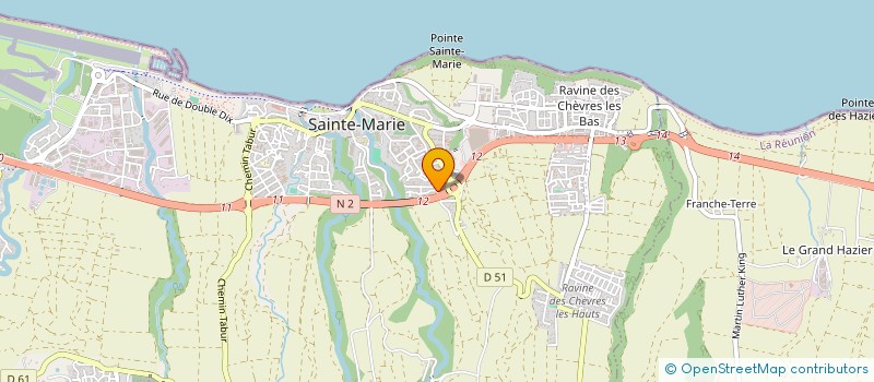 localisation de l'entreprise ASSOCIATION IMPASSE REVOLUTION à SAINTE-MARIE