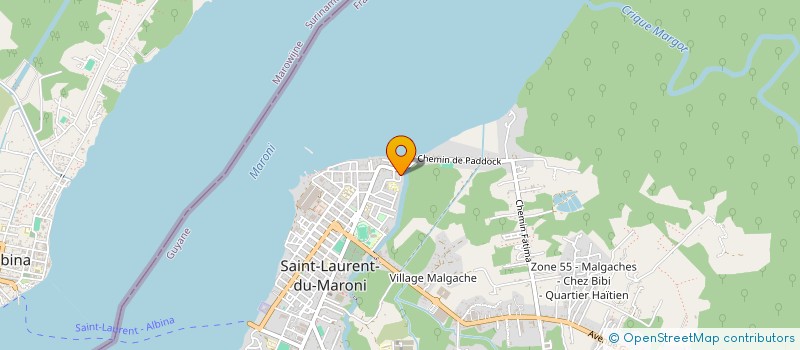localisation de l'entreprise ASSOCIATION IN'PACT à SAINT-LAURENT-DU-MARONI