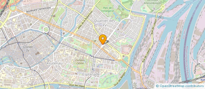 localisation de l'entreprise ASSOCIATION IN QUARTO à STRASBOURG