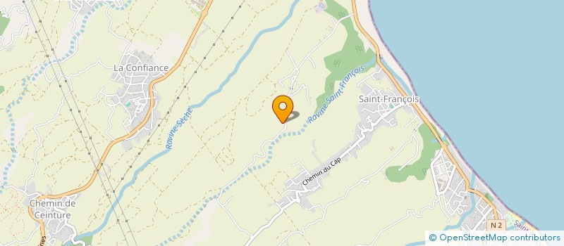 localisation de l'entreprise ASSOCIATION IN TERRE POU NOUT TOUTE à SAINT-BENOIT