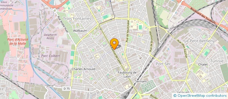 localisation de l'entreprise ASSOCIATION INBASSWETRUST  REIMS