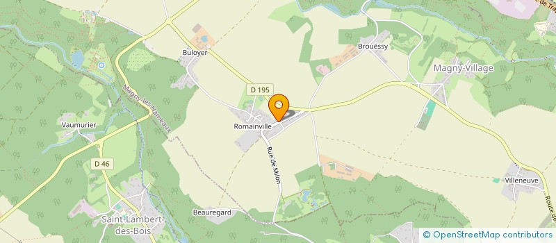 localisation de l'entreprise ASSOCIATION INDEPENDANTE DE PARENTS D'ELEVES DE MAGNY LES HAMEAUX  MAGNY-LES-HAMEAUX