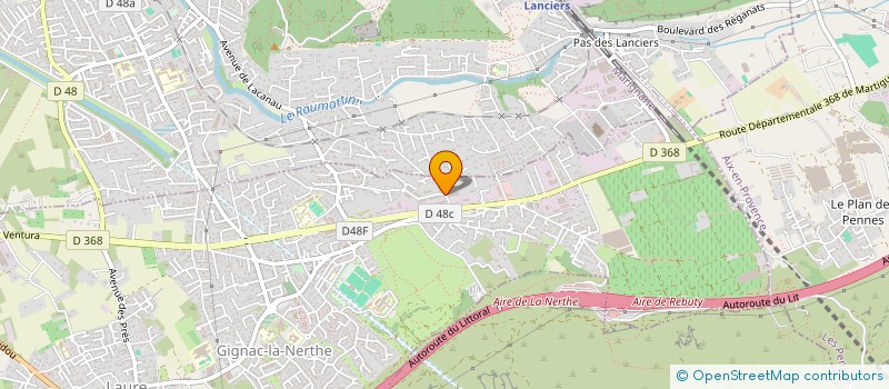 localisation de l'entreprise ASSOCIATION INDEPENDANTE DES PARENTS D'ELEVES DE MARCEL PAGNOL  GIGNAC-LA-NERTHE