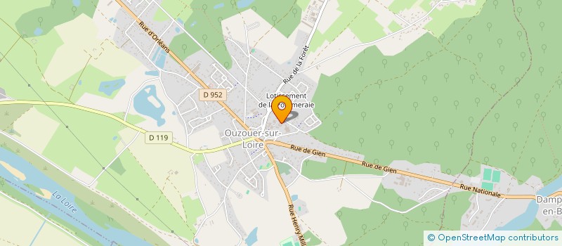 localisation de l'entreprise ASSOCIATION INDEPENDANTE DES PARENTS D'ELEVES DES ECOLES PUBLIQUES D'OUZOUER SUR LOIRE à OUZOUER-SUR-LOIRE