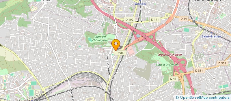 localisation de l'entreprise ASSOCIATION INDEPENDANTE DES PARENTS D'ELEVES DU GROUPE SCOLAIRE VOLEMBERT  ARGENTEUIL