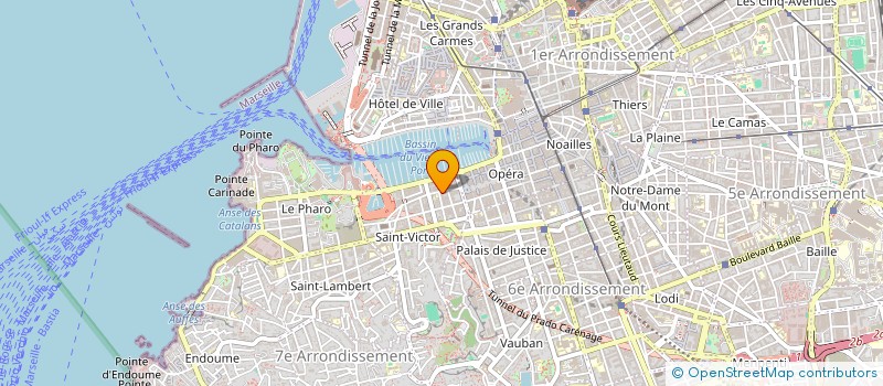 localisation de l'entreprise ASSOCIATION INDEPENDANTE POUR LES DROITS HUMAINS à MARSEILLE