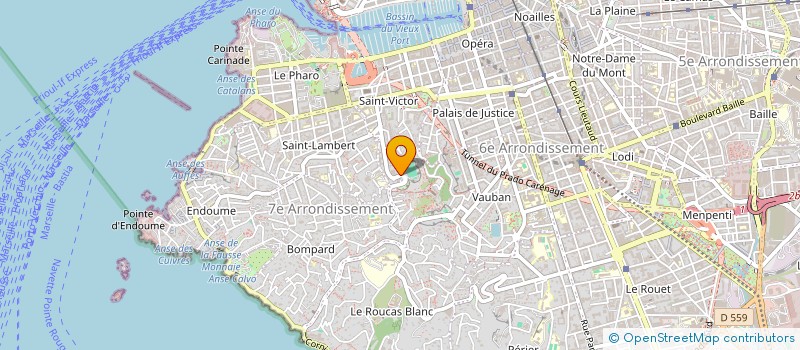 localisation de l'entreprise ASSOCIATION INDUCTA à MARSEILLE