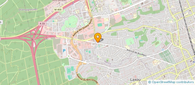 localisation de l'entreprise ASSOCIATION INFIRMIERE POUR LA SANTE ET L'EDUCATION AU GABON  NANCY