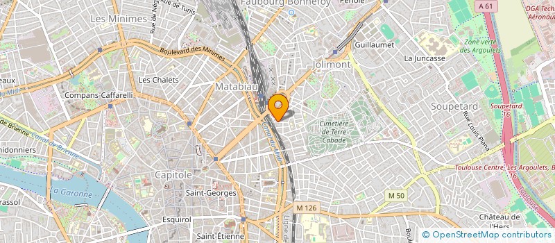 localisation de l'entreprise ASSOCIATION INFLORESCENCE à TOULOUSE