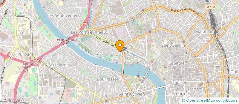 localisation de l'entreprise ASSOCIATION INFORM'ACTION à TOULOUSE