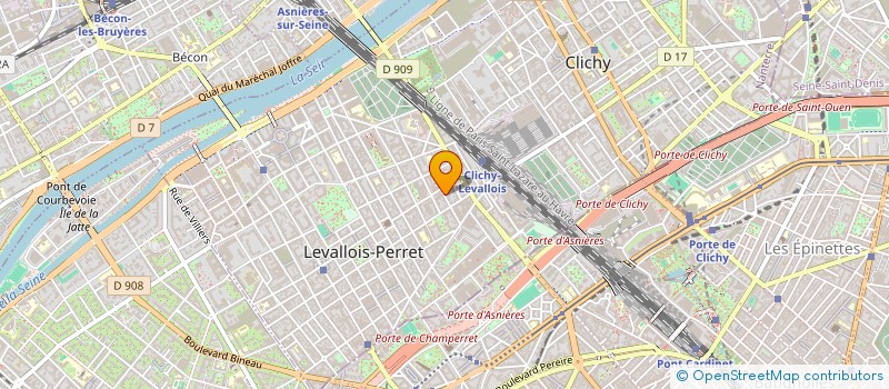 localisation de l'entreprise ASSOCIATION INFORMAT à LEVALLOIS-PERRET