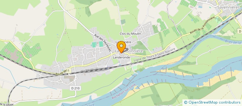 localisation de l'entreprise ASSOCIATION INFORMATION LOISIRS  SAINT-GEORGES-SUR-LOIRE