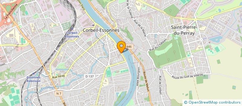 localisation de l'entreprise ASSOCIATION INFOS ET TALENTS à CORBEIL-ESSONNES
