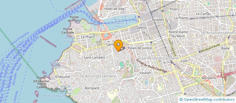 localisation de l'entreprise ASSOCIATION INFUSE à MARSEILLE