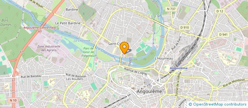 localisation de l'entreprise ASSOCIATION INGENIERIE ET DEVELOPPEMENT SOCIAL à ANGOULEME