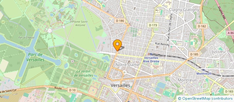 localisation de l'entreprise ASSOCIATION INITIATIV à VERSAILLES