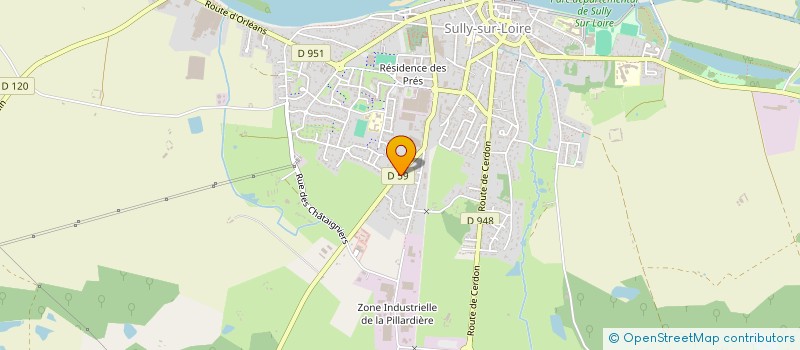 localisation de l'entreprise ASSOCIATION INITIATIVE POUR LE DEVELOPPEMENT EDUCATIF SOCIO-CULTUREL EN FRANCE à SULLY-SUR-LOIRE