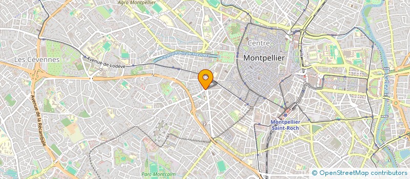 localisation de l'entreprise ASSOCIATION INK CORPORATION à MONTPELLIER