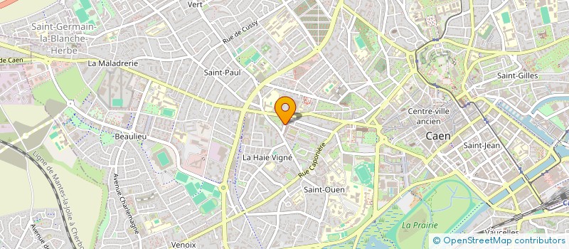 localisation de l'entreprise ASSOCIATION INLANDSIS à CAEN