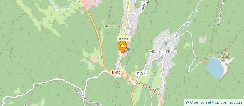 localisation de l'entreprise ASSOCIATION INNOVATION ET POLYMERES  MOIRANS-EN-MONTAGNE