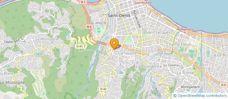 localisation de l'entreprise ASSOCIATION INNOVATION POUR UN TRAVAIL ARTISANAL ET COLLABORATIF à SAINT-DENIS