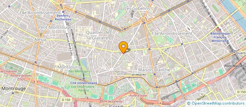 localisation de l'entreprise ASSOCIATION INNOVATION & PROGRES  PARIS