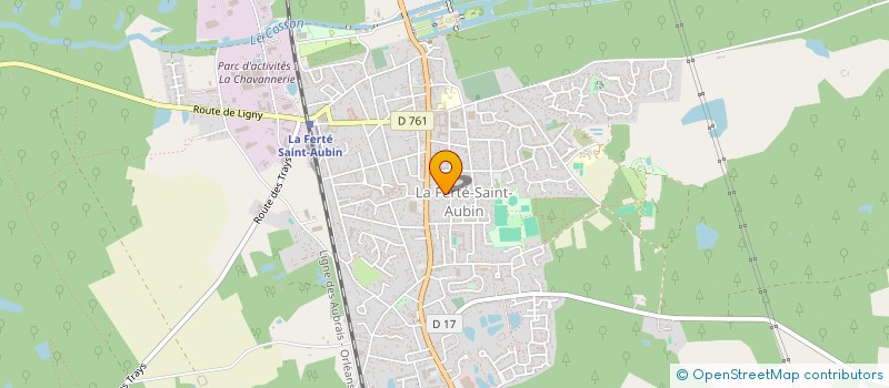 localisation de l'entreprise ASSOCIATION INOVAC à LA FERTE-SAINT-AUBIN