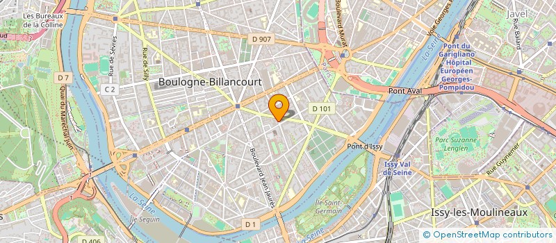 localisation de l'entreprise ASSOCIATION INSER'IMMO à BOULOGNE BILLANCOURT