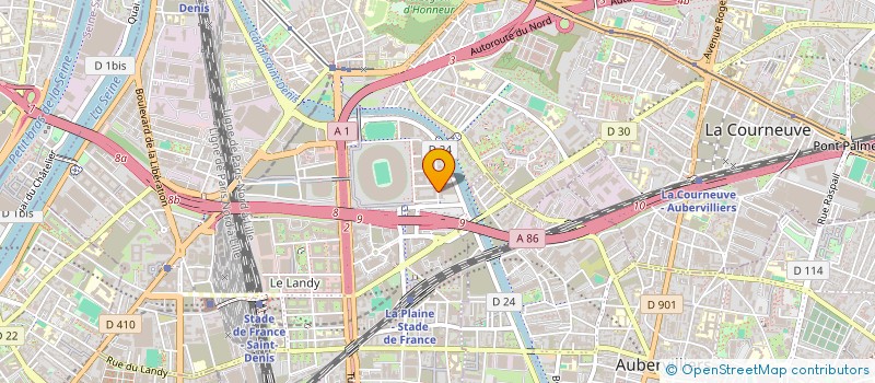 localisation de l'entreprise ASSOCIATION INSERTIA à SAINT-DENIS