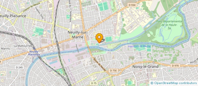 localisation de l'entreprise ASSOCIATION INSERTION DEFI ECONOMIQUE à NEUILLY-SUR-MARNE