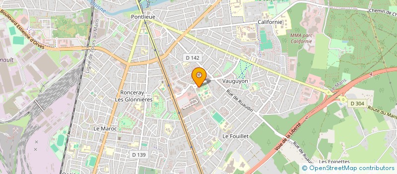 localisation de l'entreprise ASSOCIATION INSERTION ET FORMATION DU SOLEIL (AIF DU SOLEIL) à LE MANS