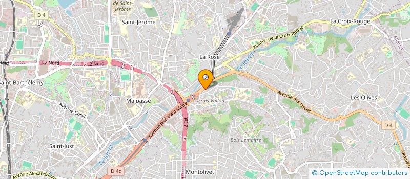 localisation de l'entreprise ASSOCIATION INSERTION PAR L'ACTIVITE ECONOMIQUE ET SOLIDAIRE - GROUPE ADDAP13 à MARSEILLE