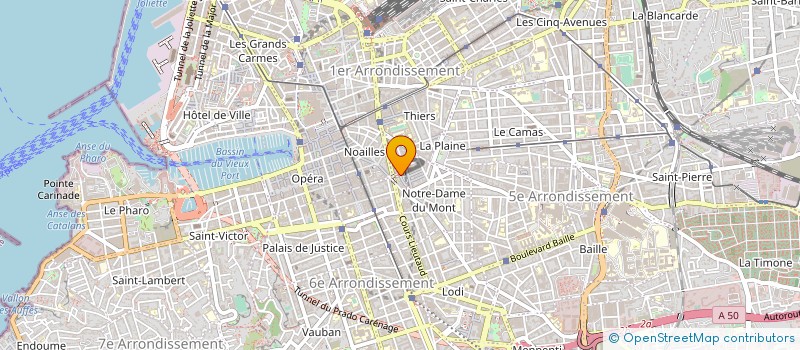 localisation de l'entreprise ASSOCIATION INSERTION PARALLELE à MARSEILLE