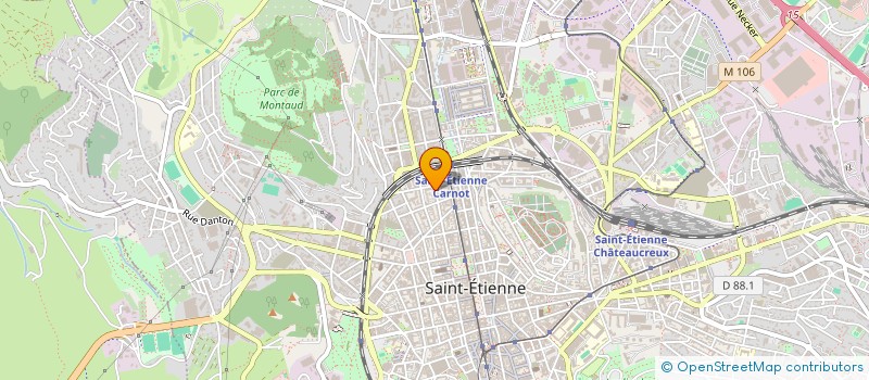 localisation de l'entreprise ASSOCIATION INSERTION STEPHANOISE ( AIS ) à SAINT-ETIENNE